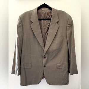 Vintage ERMENEGILDO ZEGNA Thomas Miller Town & Country Wool Blazer Jacket 56R